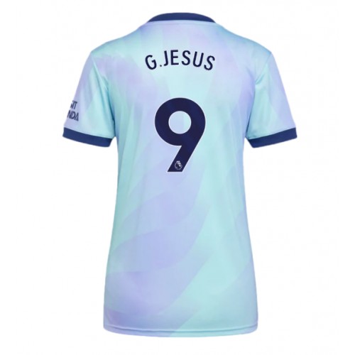 Fotbalové Dres Arsenal Gabriel Jesus #9 Dámské Alternativní 2024-25 Krátký Rukáv